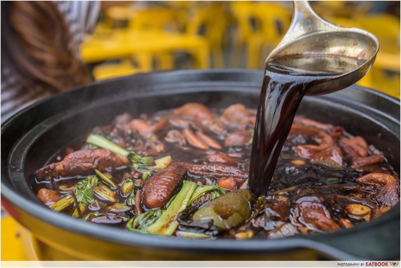 Kovan food - Qi Xiang Chicken Pot