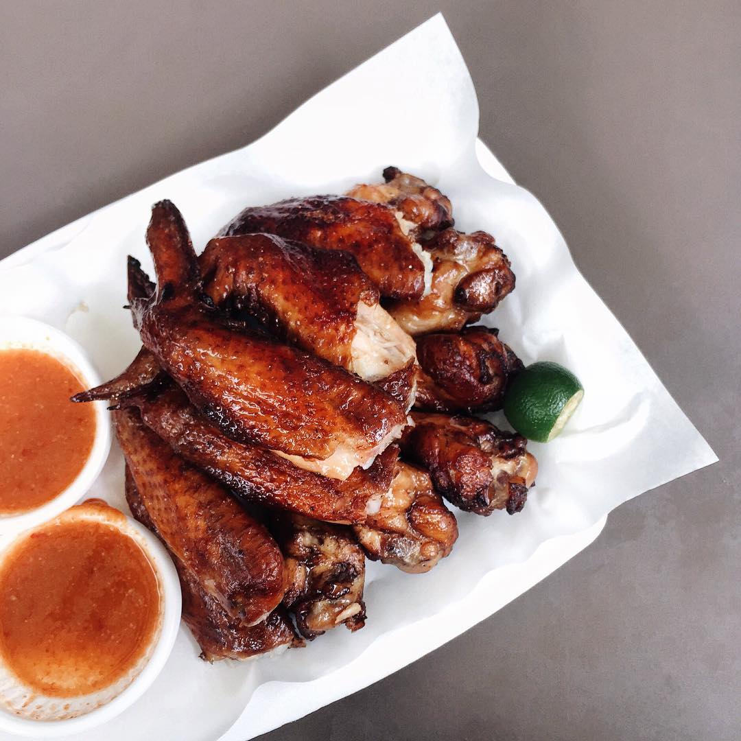 changi village food - ah hwee bbq wings