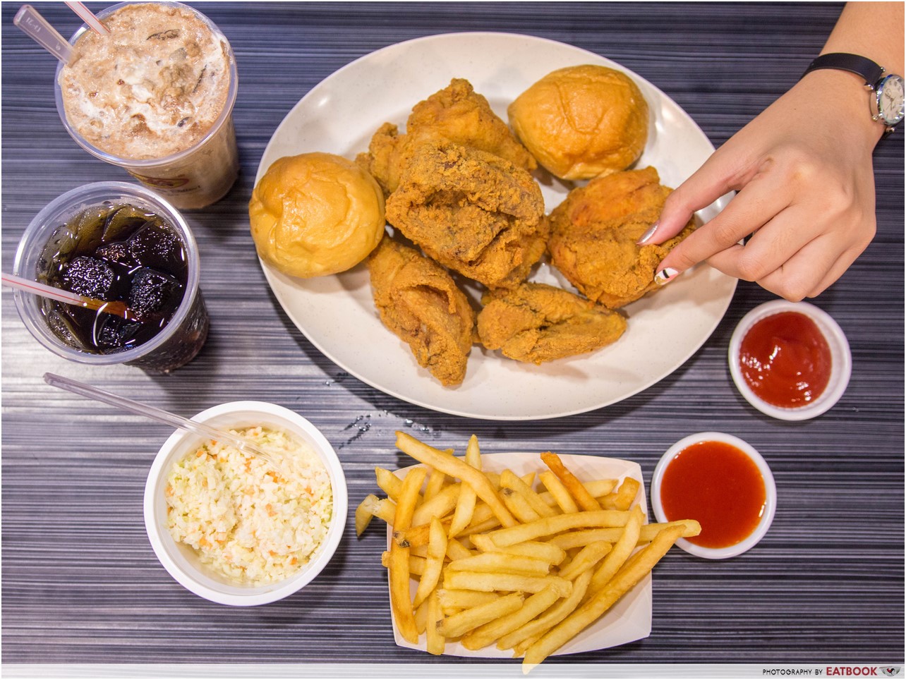 Arnold's fried chicken - 2 person combo