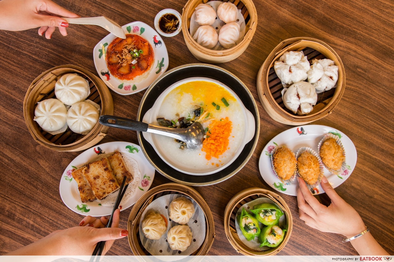 mongkok dim sum - flatlay