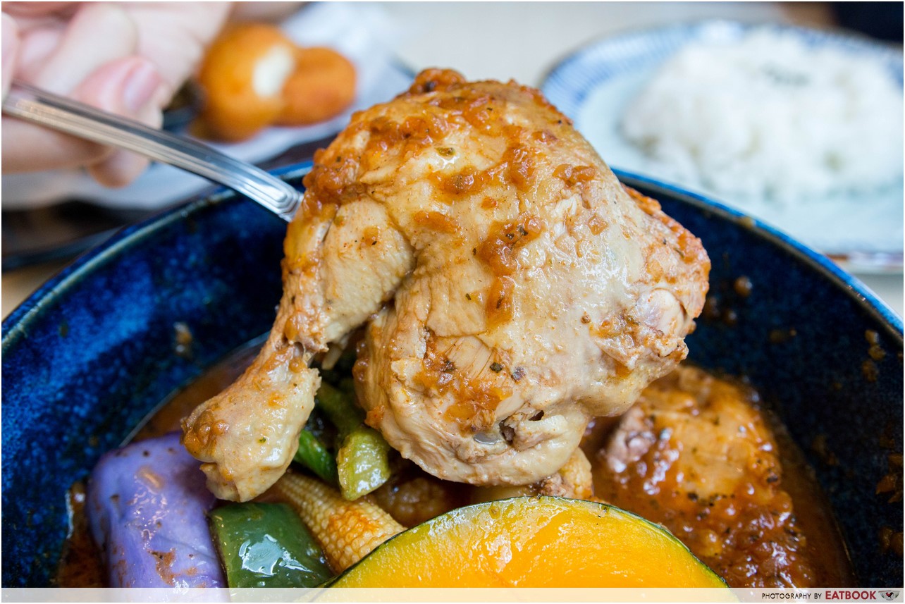 sama curry - chicken thigh