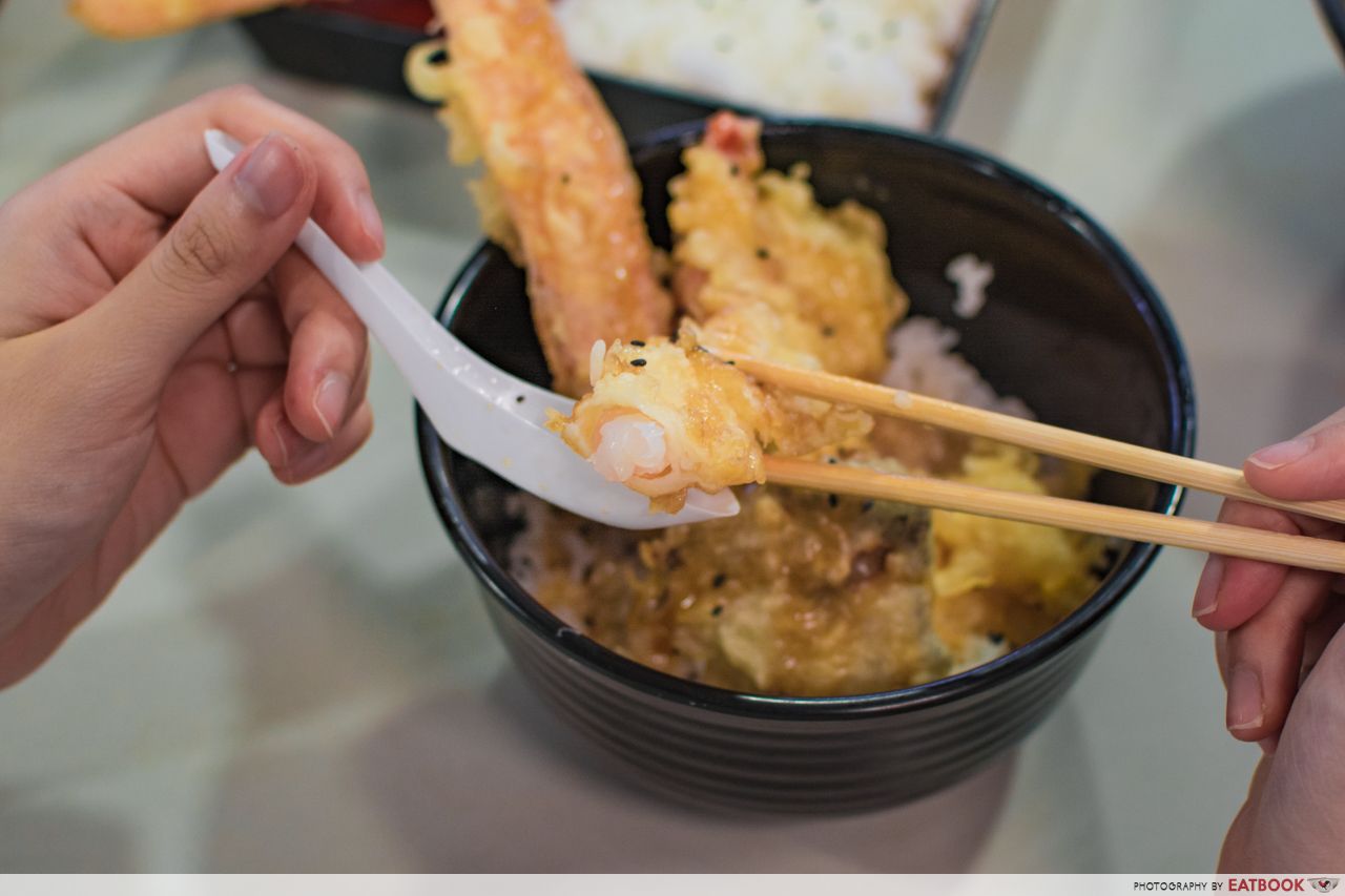 affordable tempura don - konomi zen