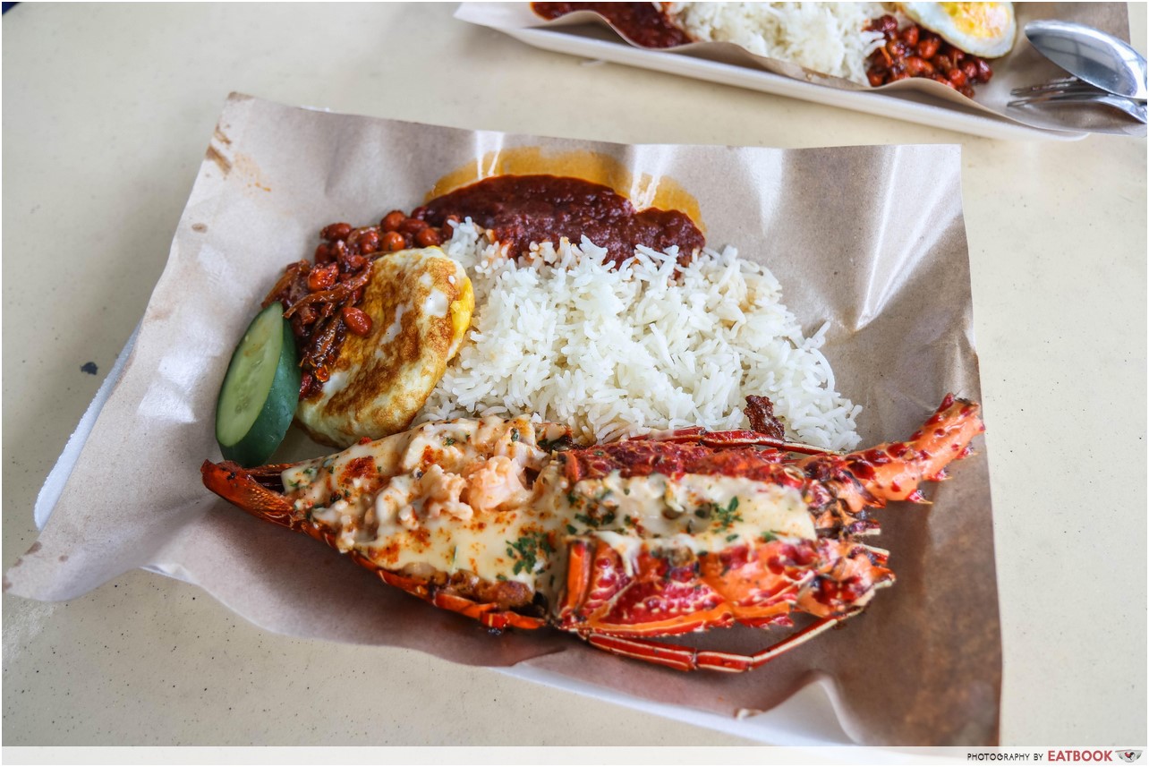 Lawa Bintang - lobster nasi lemak