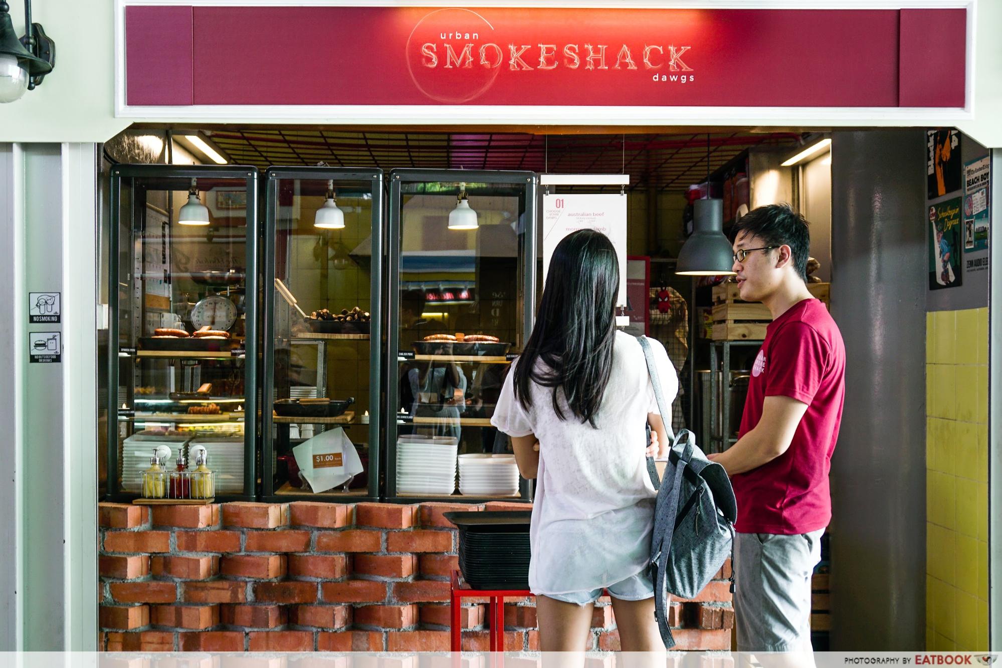 Urban Smokeshack - stall front