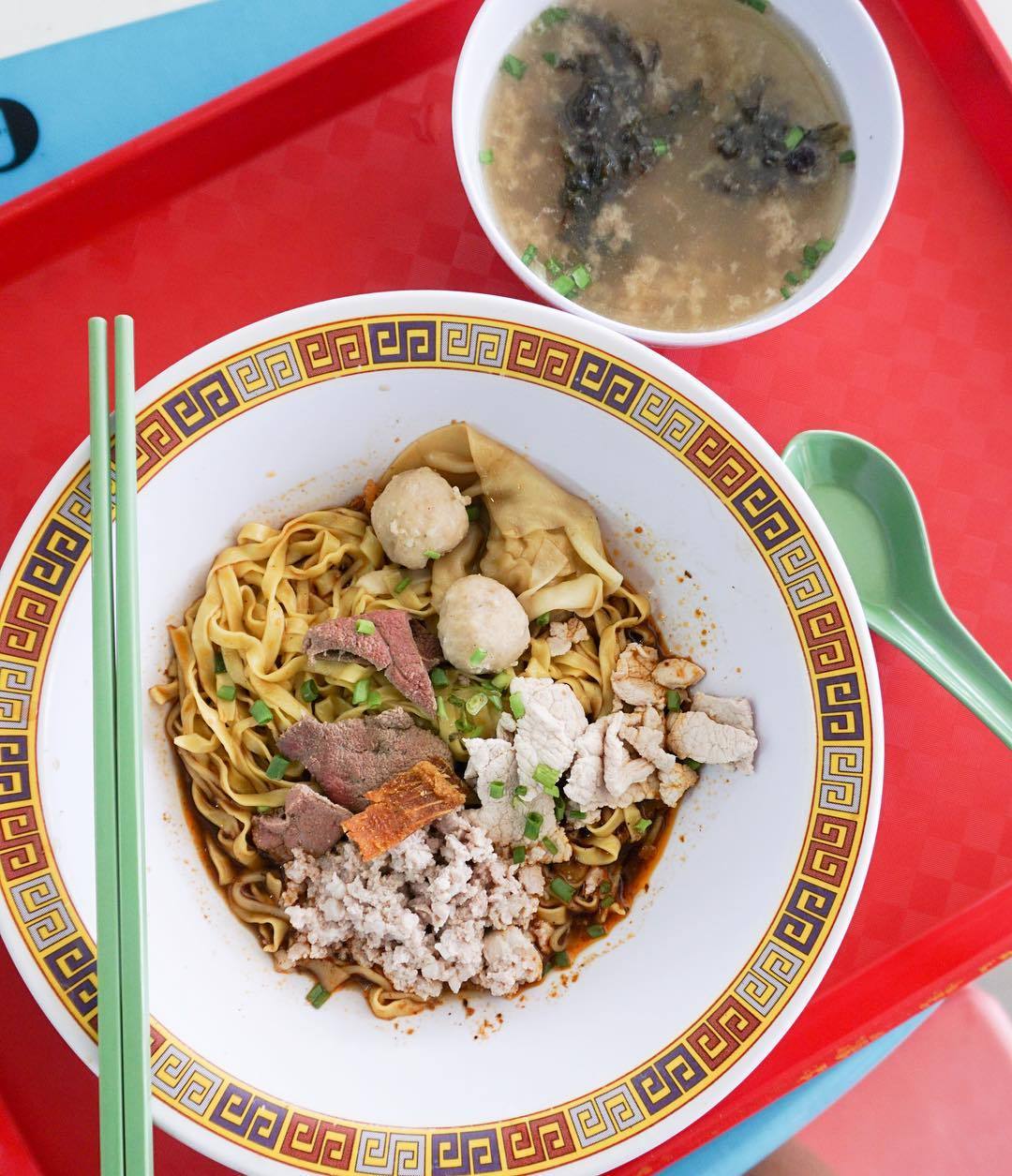 Michelin Hawker Dishes - Hill Street Tai Hwa Pork Noodle