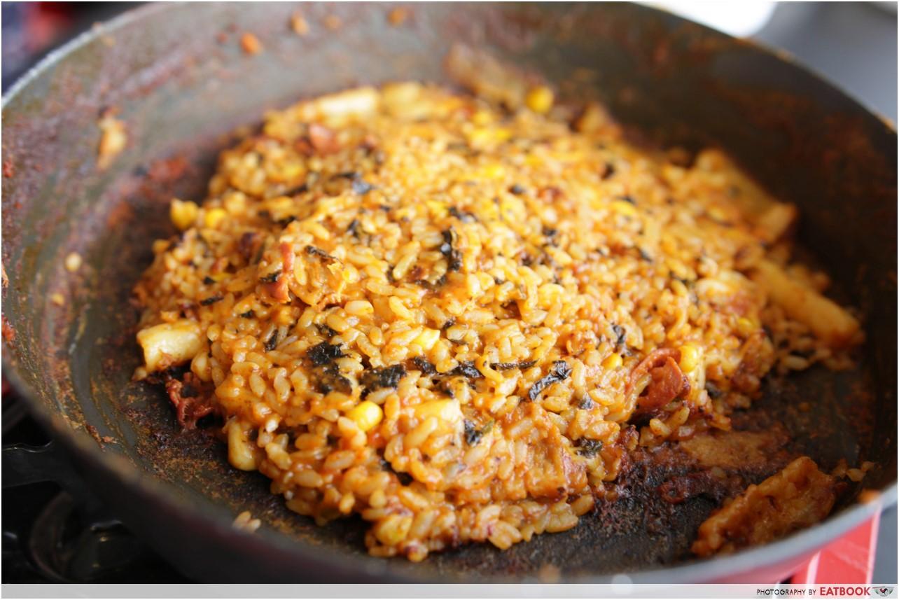 Mukshidonna - Fried rice with cheese halal korean food