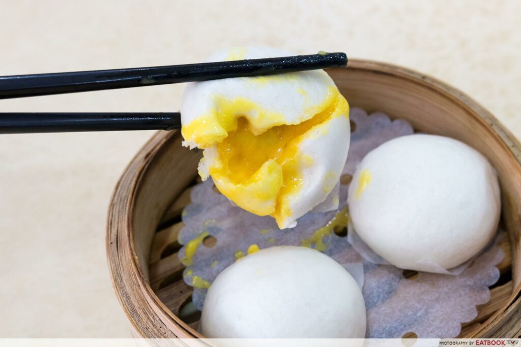 East Bistro - Steamed Egg Yolk Custard Bao