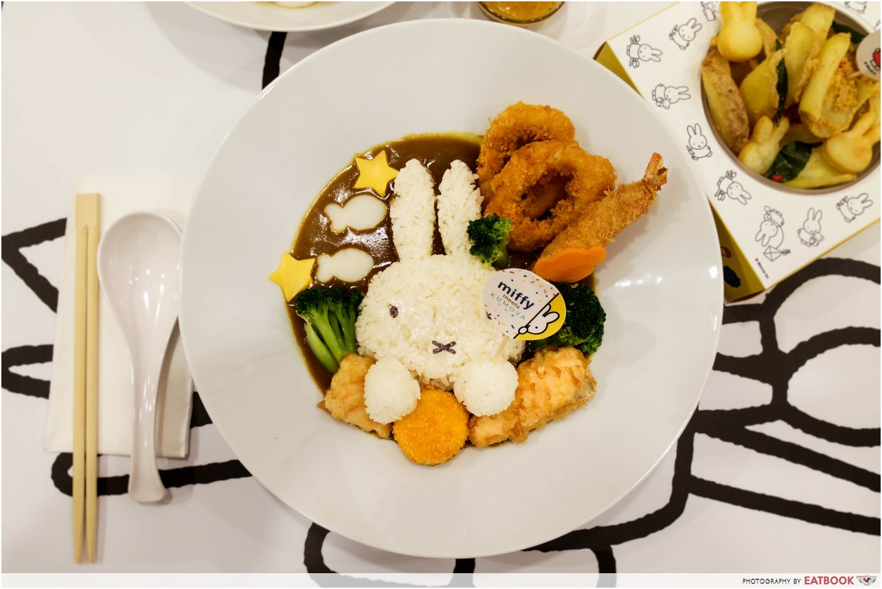 Miffy cafe - curry rice