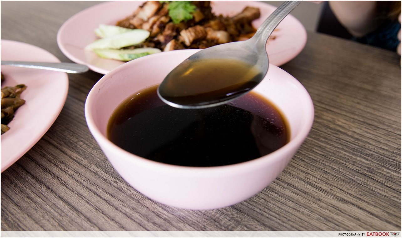 Wei Ji Braised Duck - soup