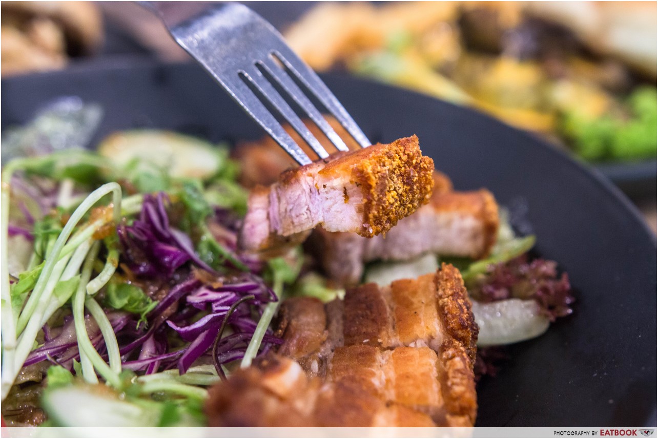 Foodsmith - Pork Belly Salad Close Up