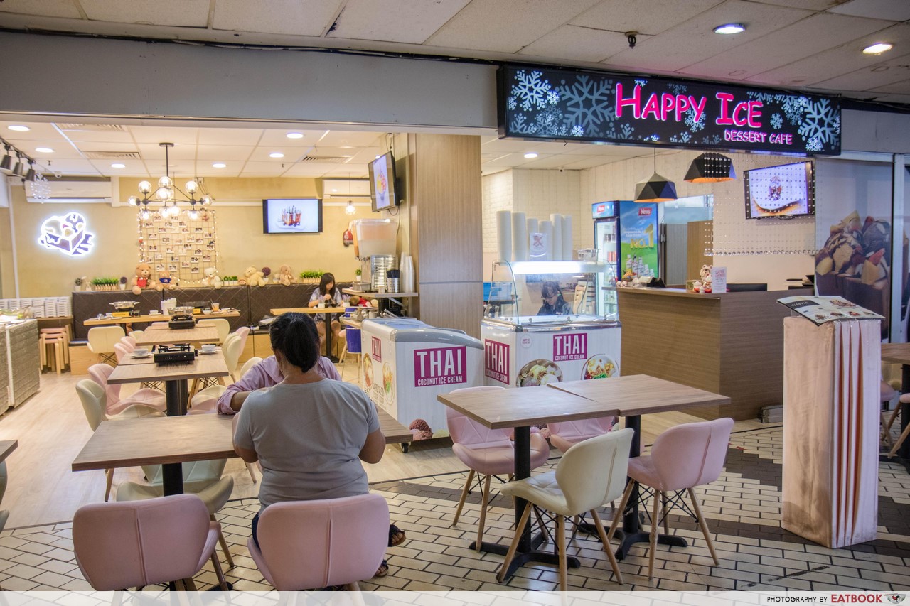 Happy Ice Dessert Cafe - shop front
