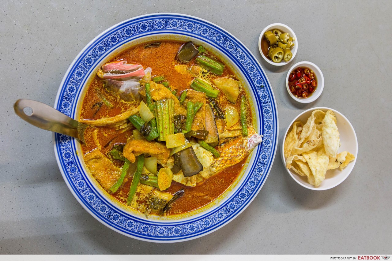 Miki Oriental Cuisine - fish curry