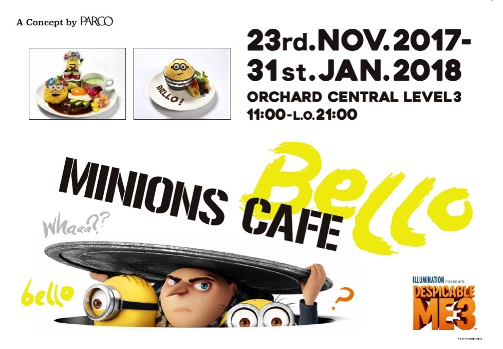 Minions Cafe - Poster