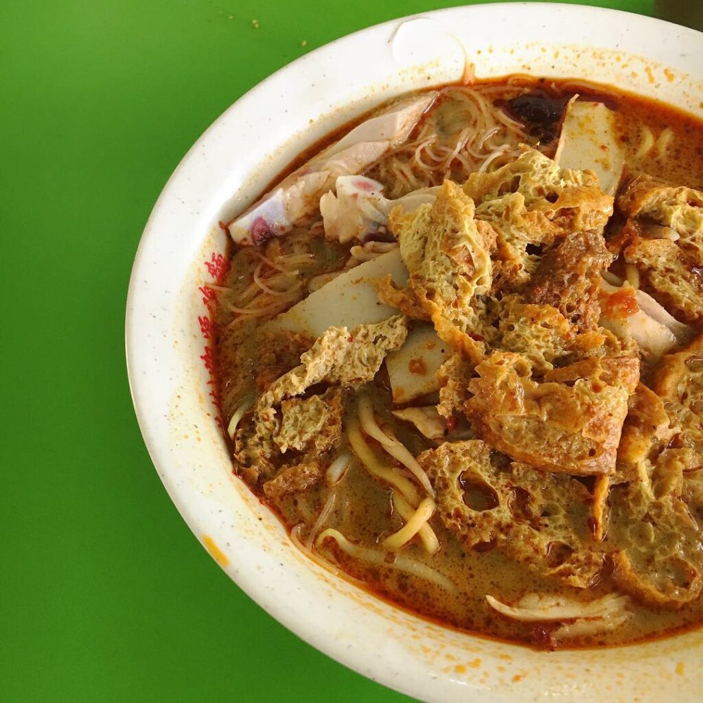 Bedok Interchange Hawker Centre hock hai curry noodles