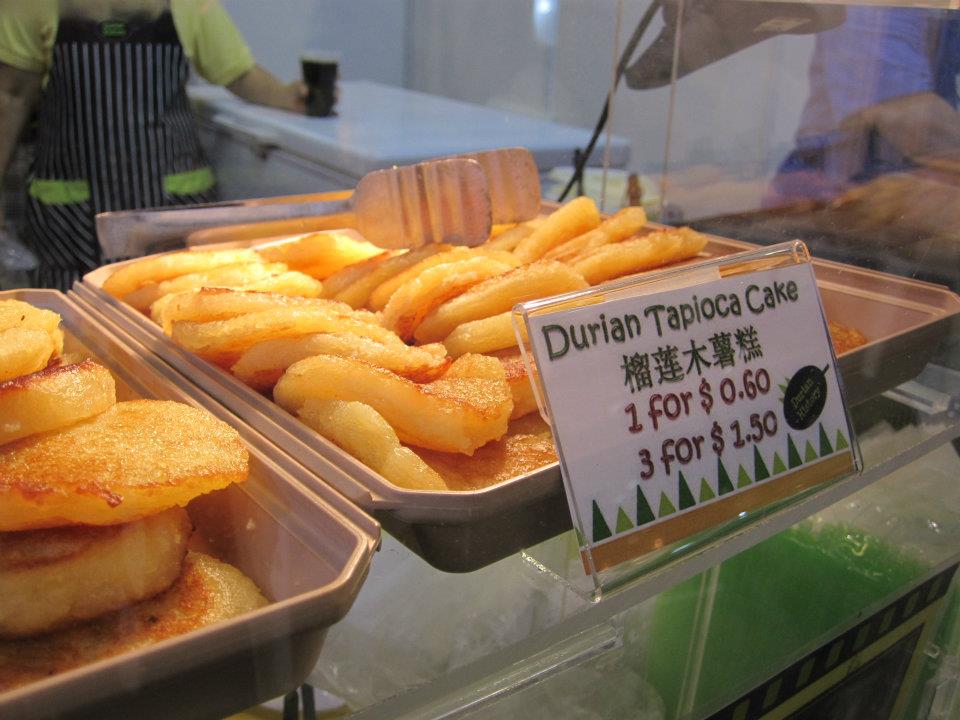 Durian Snacks - Durian Tapioca Cake