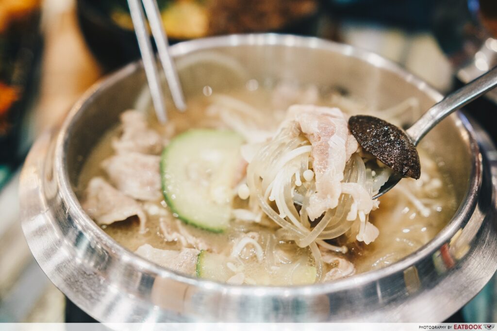 Seoul Garden hotpot soups