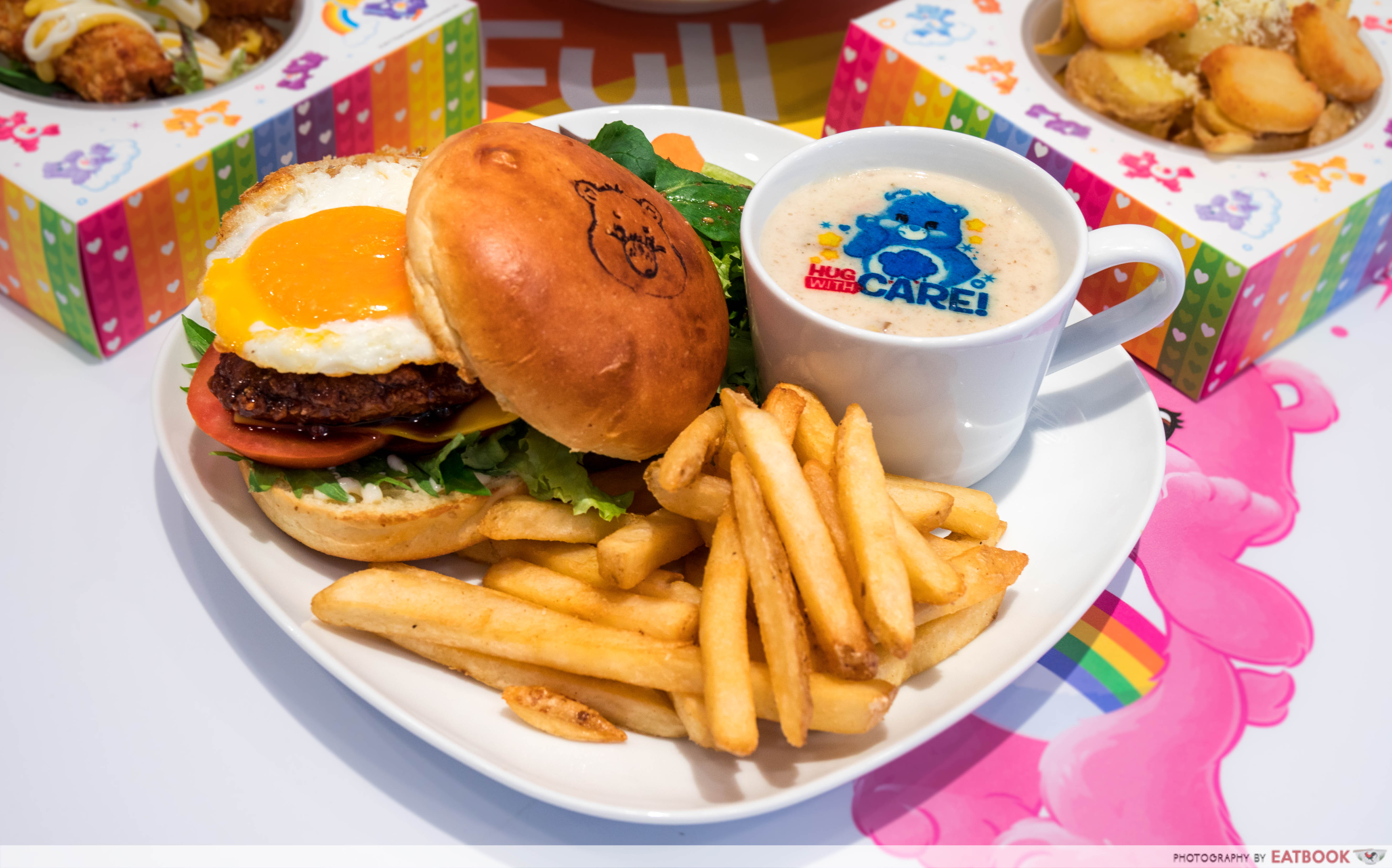 Care Bears Cafe - chicken burger