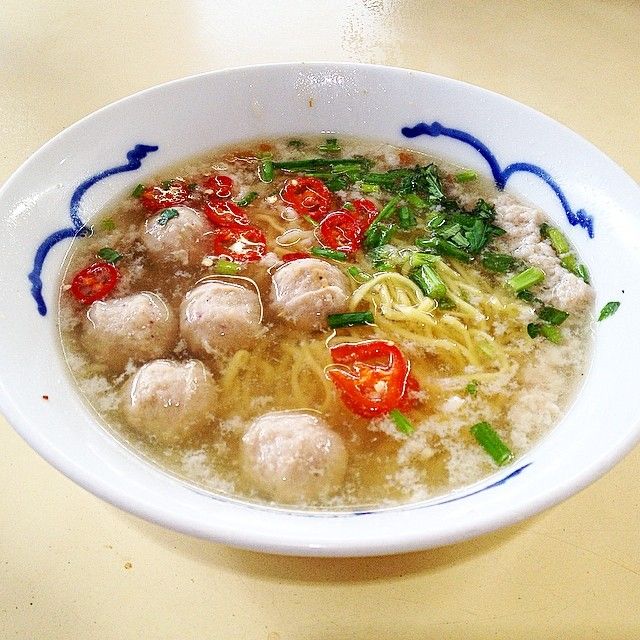 Soup Bak Chor Mee - Ah Poh Minced Meat Noodle