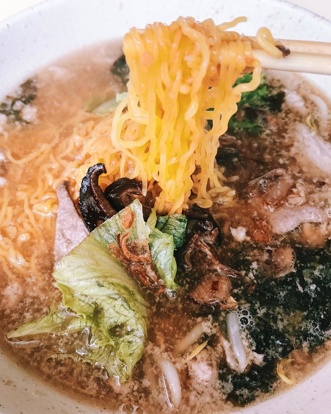 Soup Bak Chor Mee - Seng Kee Mushroom Minced Pork Noodle