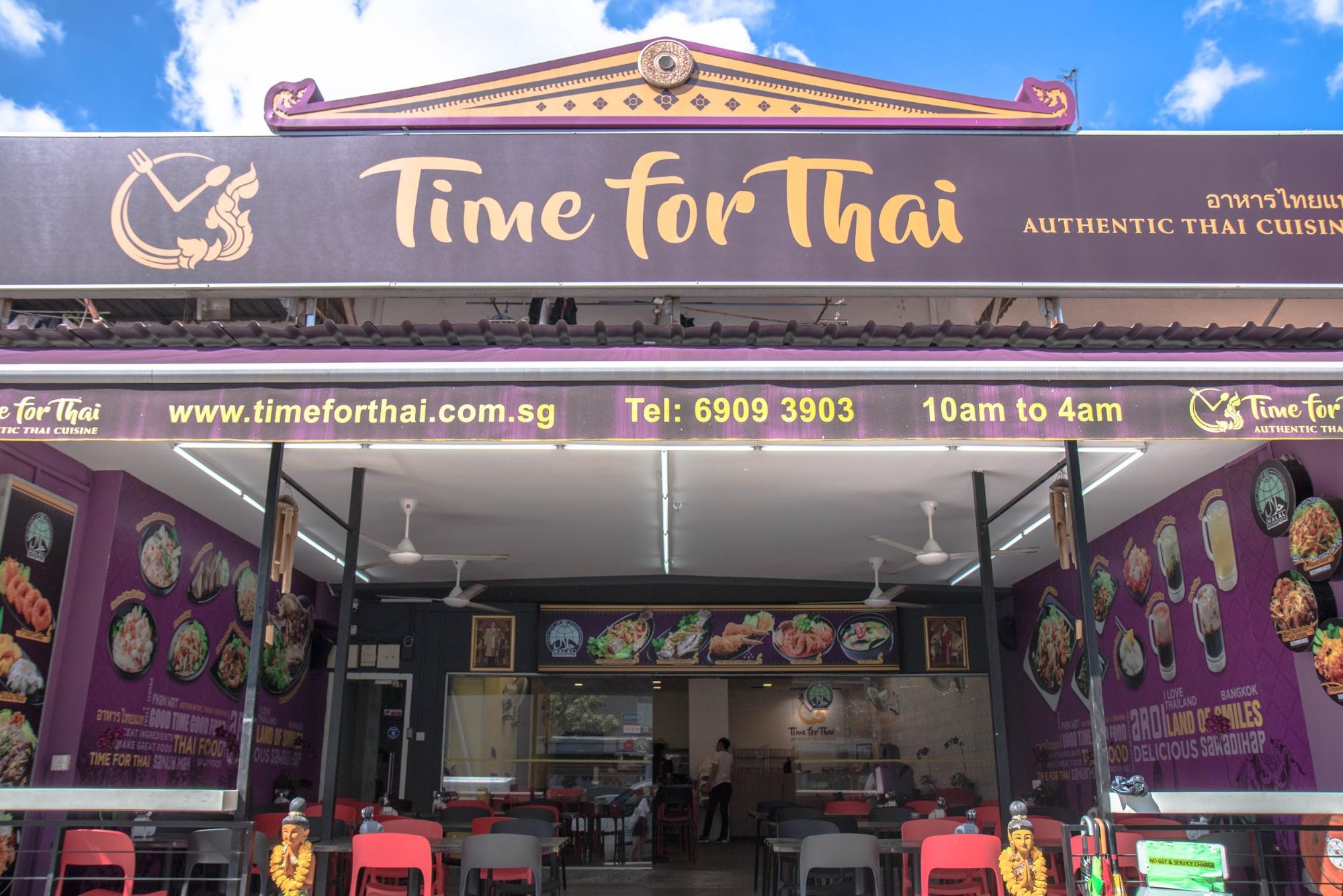 Time for Thai - shopfront