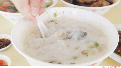 Xian Jin Mixed Vegetable Rice - Porridge Gif