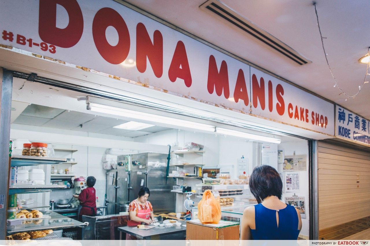 old-school egg tarts - Dona Manis Cake Shop