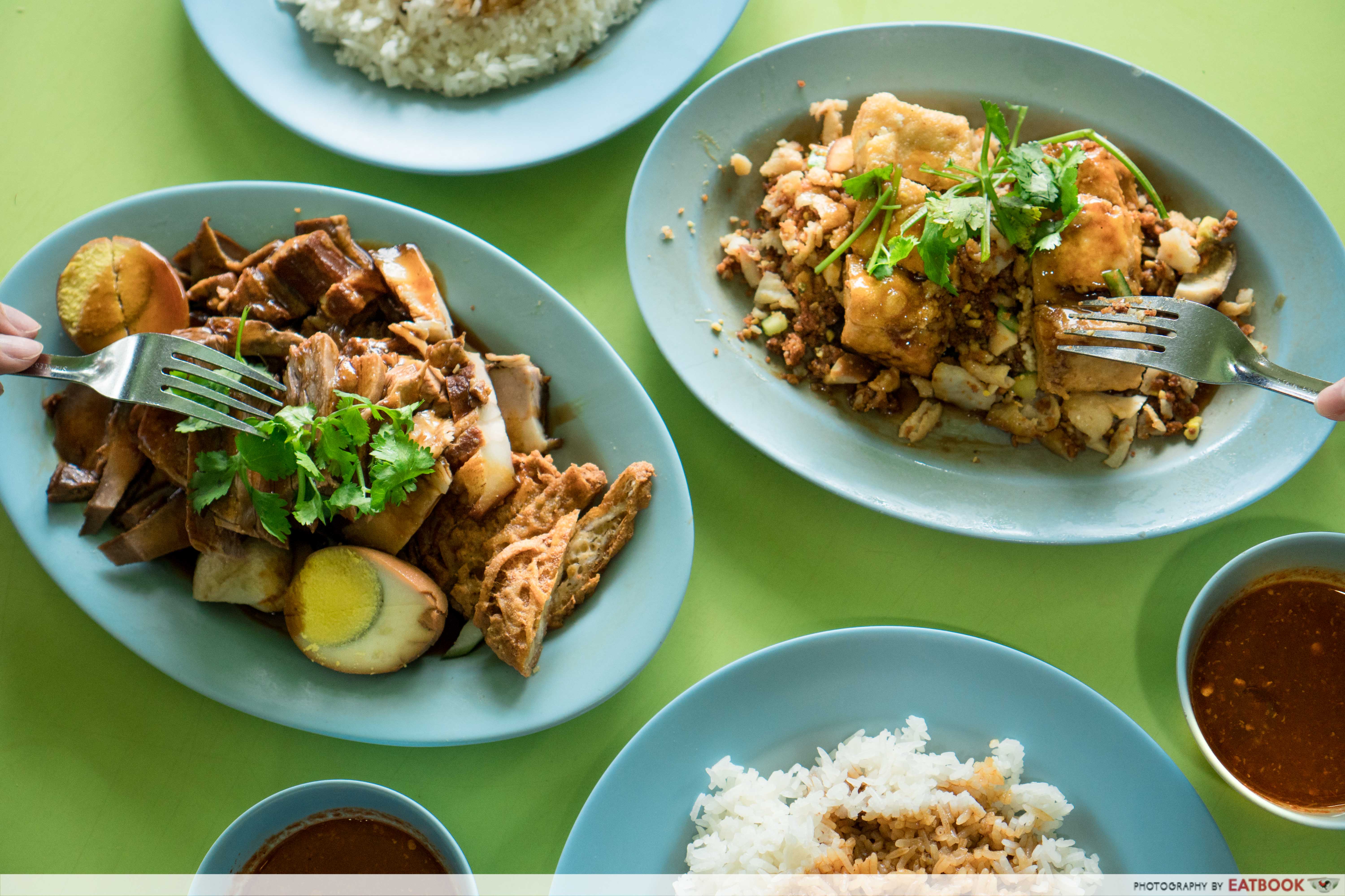 Braised Duck Rice- Say Seng Tau Kua Pau