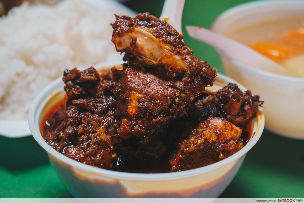 Singapore Hawker Food - Nonya Ayam Buah Keluak