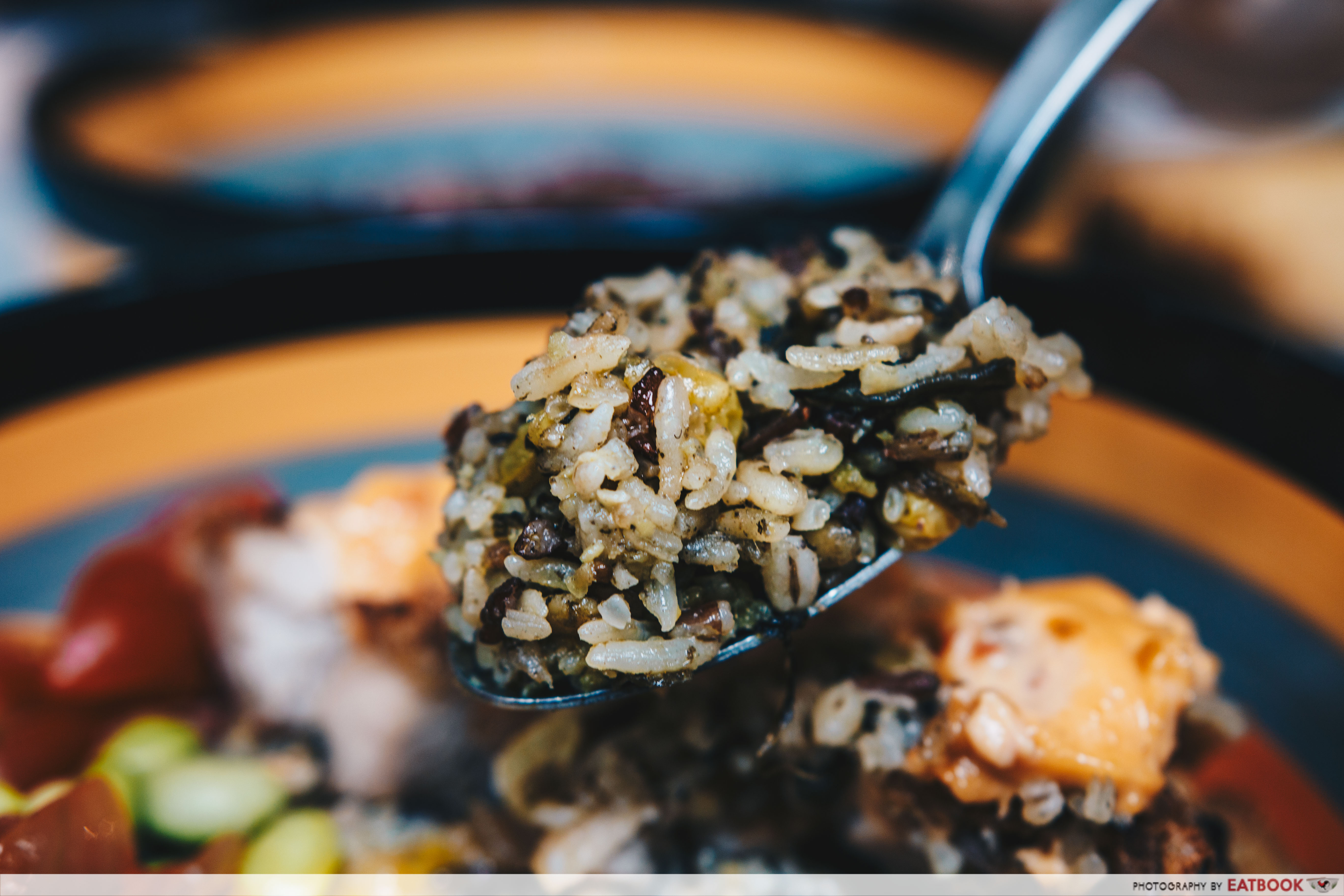 Garang Grill - olive grain rice