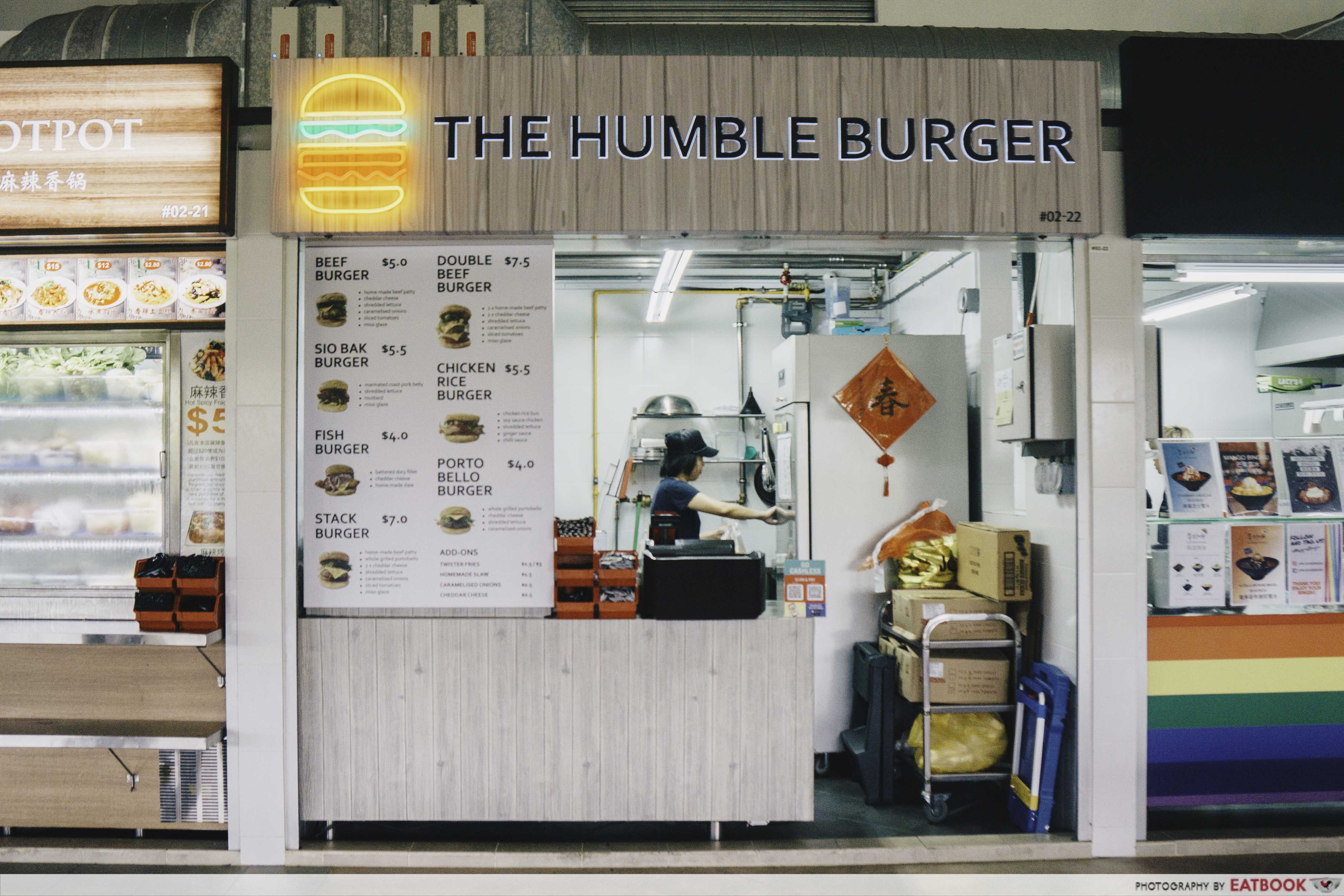 The Humble Burger - Shop Front