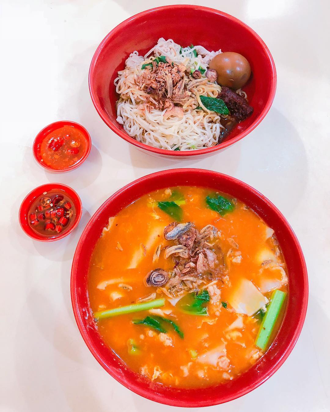 Bukit Batok Food - Ban Mian Fish Soup