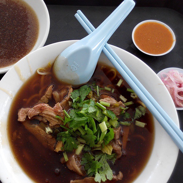 Dry Beef Noodles - Cheng Kee Beef Kway Teow