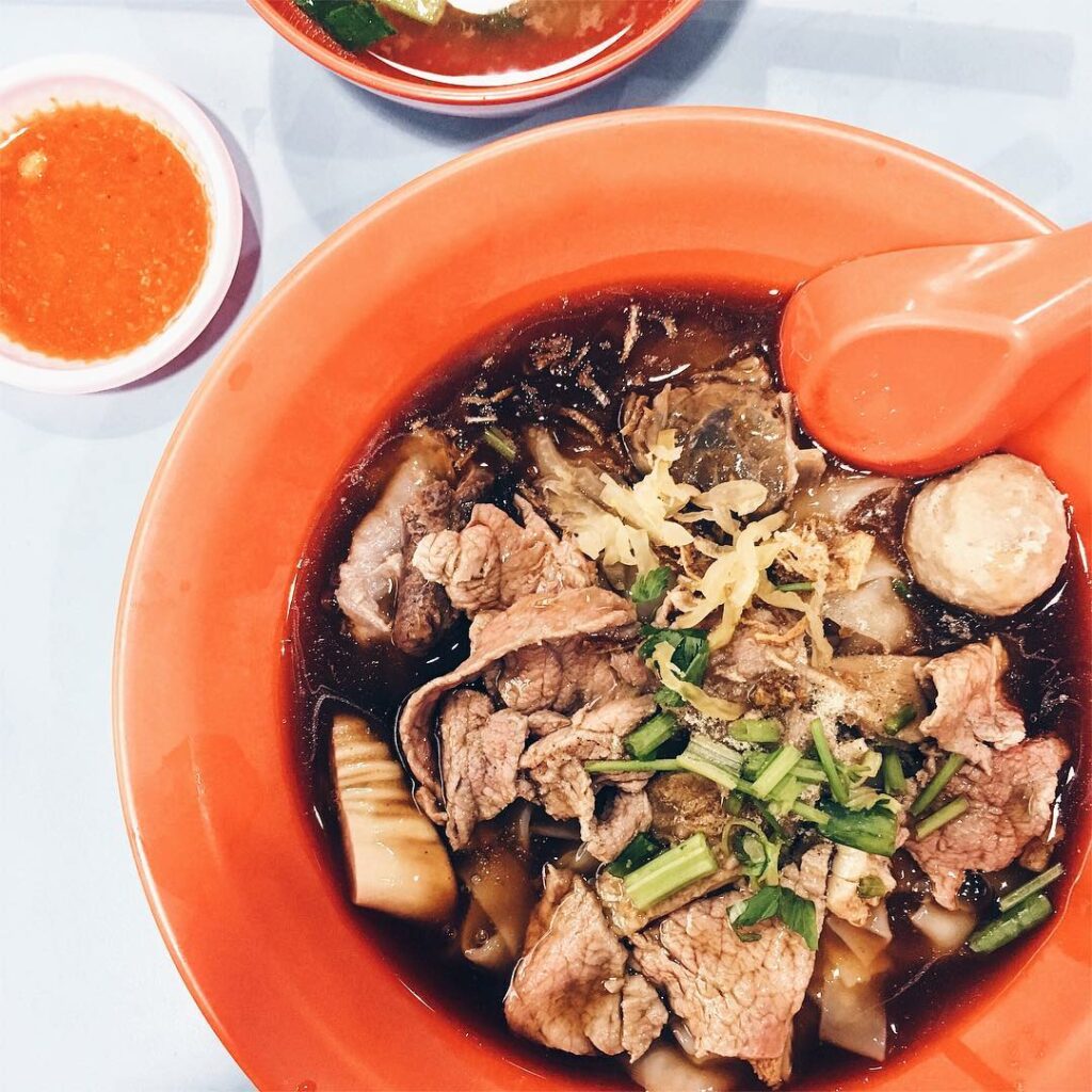Dry Beef Noodles - Hong Kee Beef Noodles