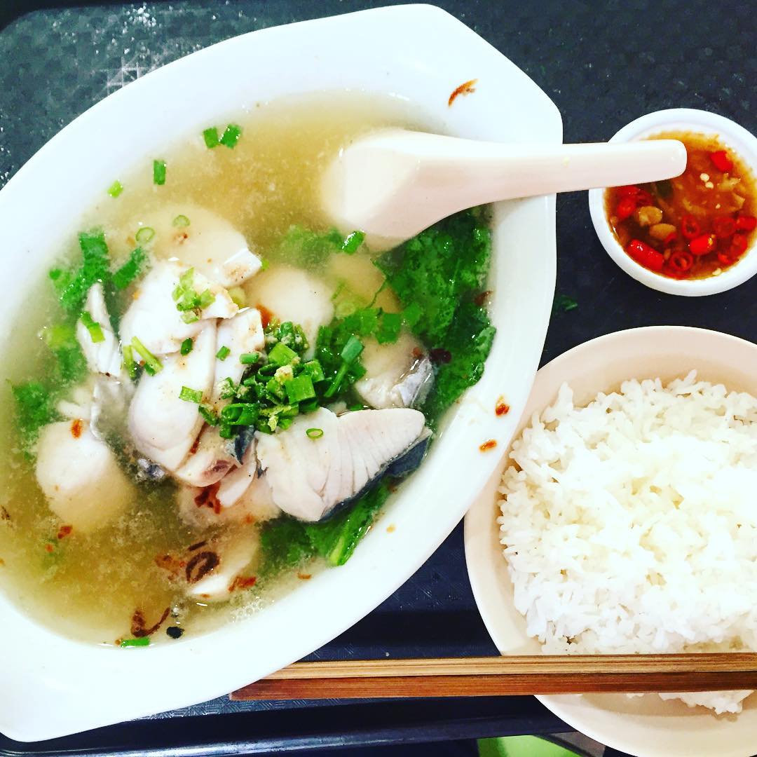 amoy street food centre- piao ji fish soup