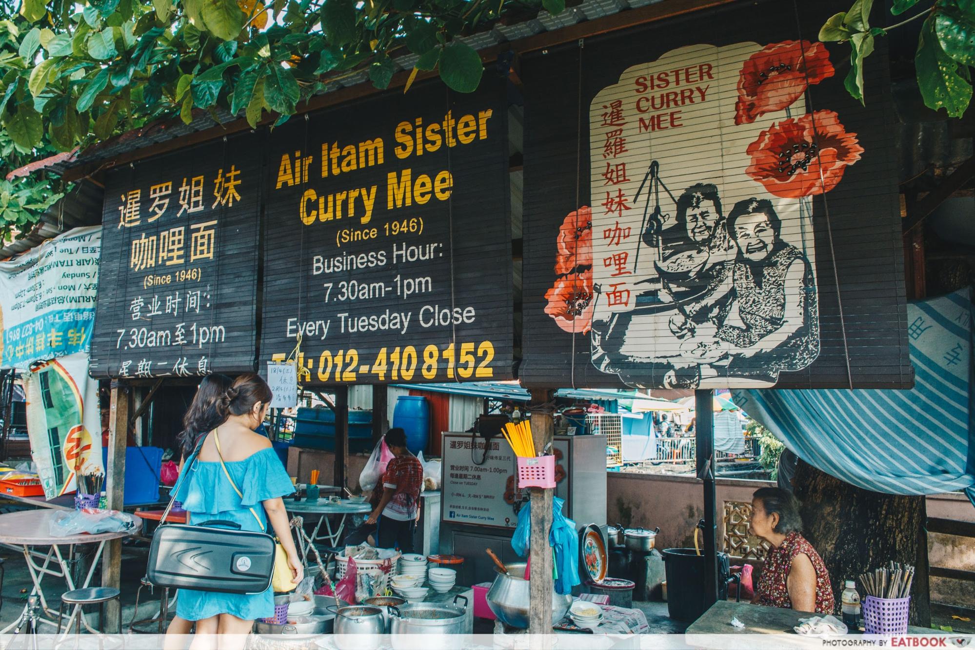 Penang Hawker Food - Air Itam Sister Curry Mee