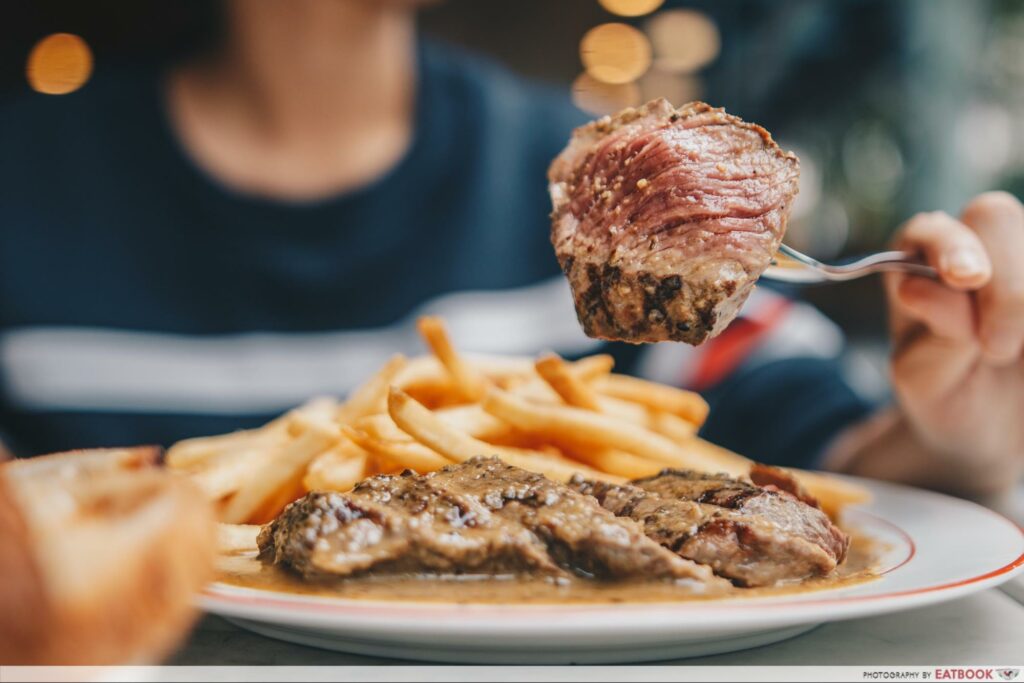 Weekend dining deals 50% L'Entrecôte The Steak & Fries Bistro