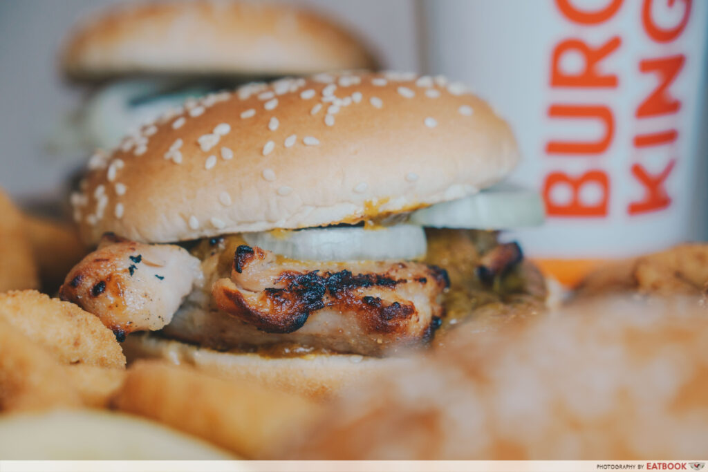 Burger King - Rendang Tendergrill Chicken Burger