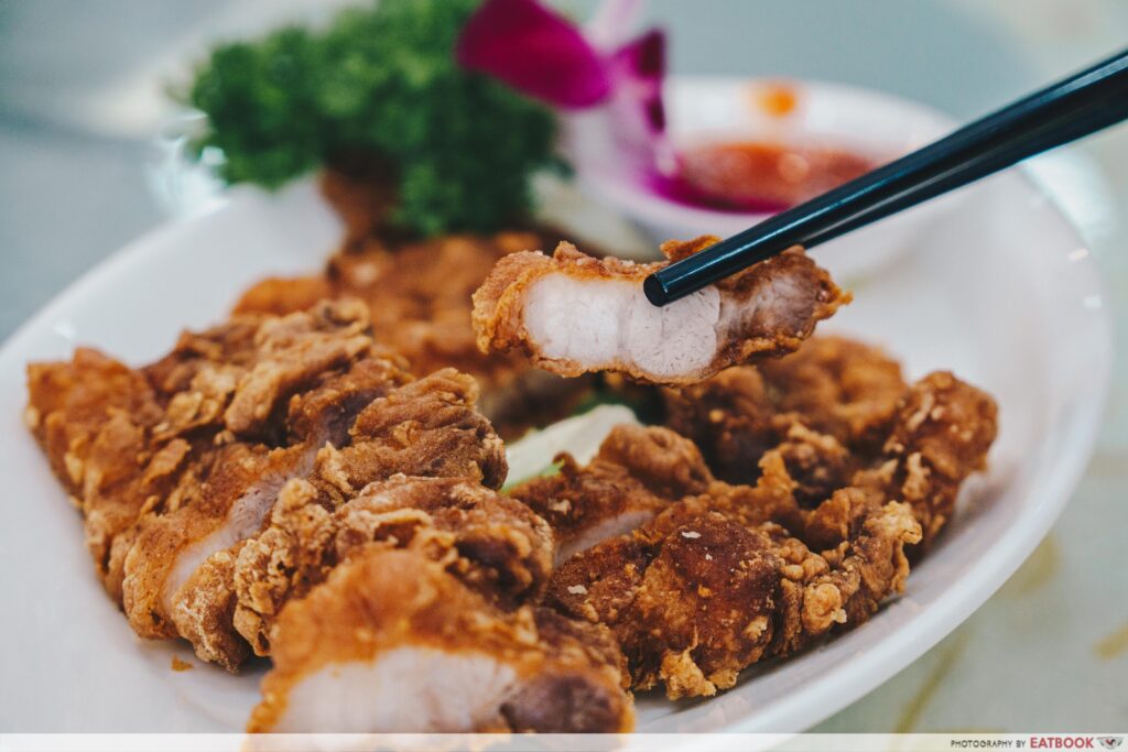 Penang Seafood Restaurant - Fermented Pork Belly Close Up