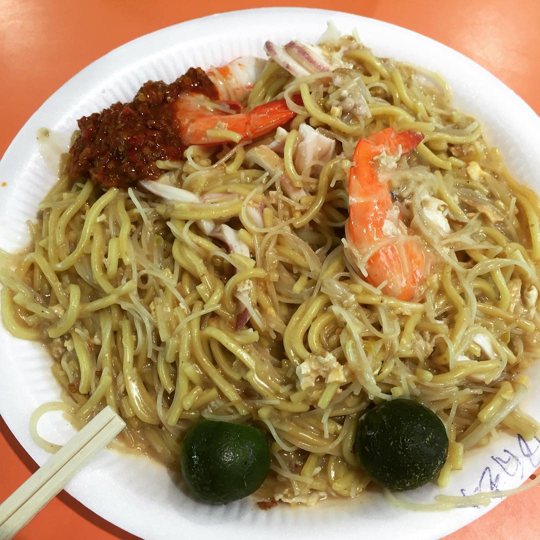Queenstown Food - Tiong Bahru Yi Sheng Fried Hokkien Prawn Mee