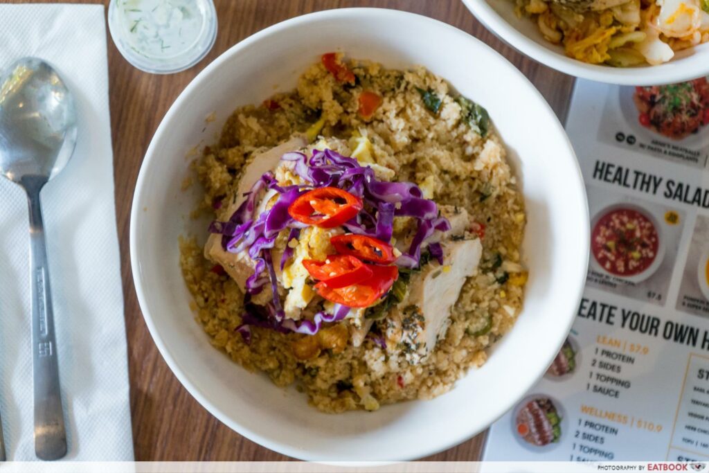 Star Vista Lunch Deals YOLO Cauliflower Rice