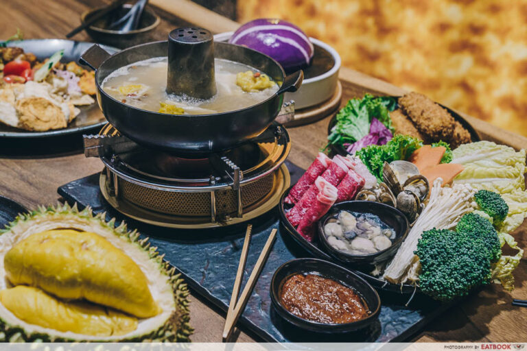 Four Seasons Durians Restaurant Get 1 Durian Hot Pot And Premium Mao