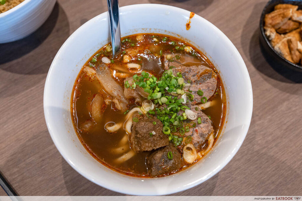 Niu Dian Michelin Approved Beef Noodles From Taiwan Now In Singapore