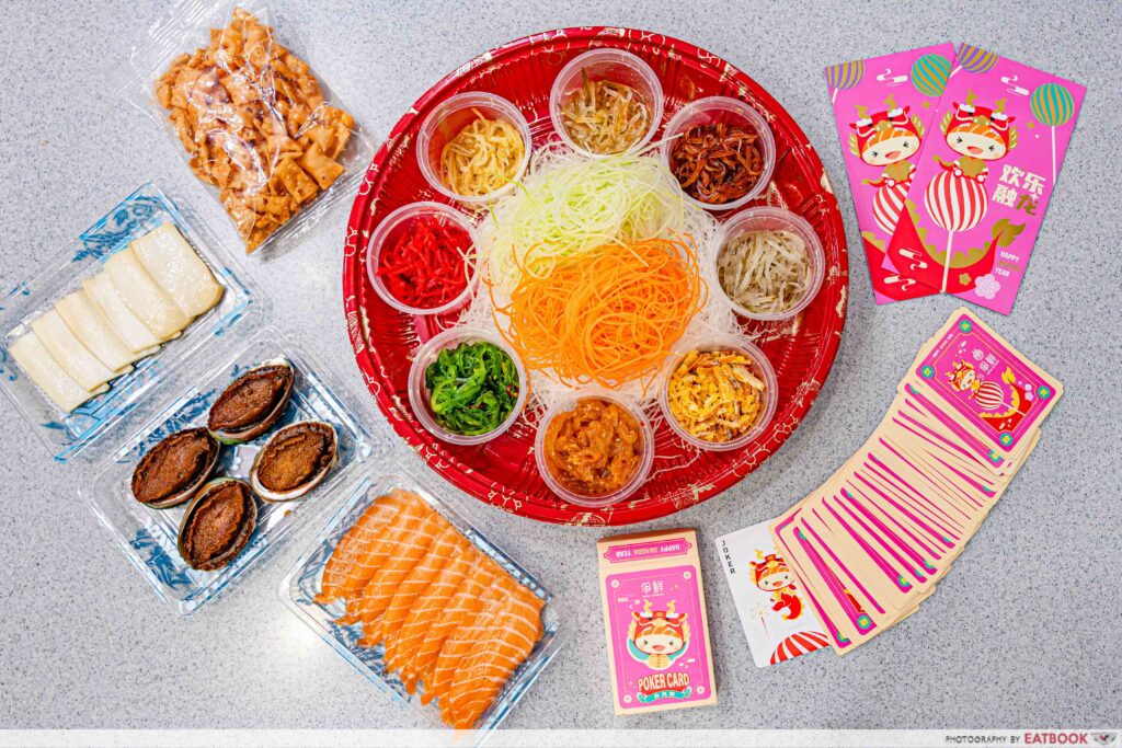 Sushi Express Has Affordable Yusheng With Norwegian Salmon Eatbook Sg