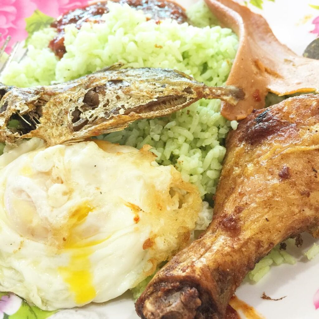 nasi lemak 50 sen