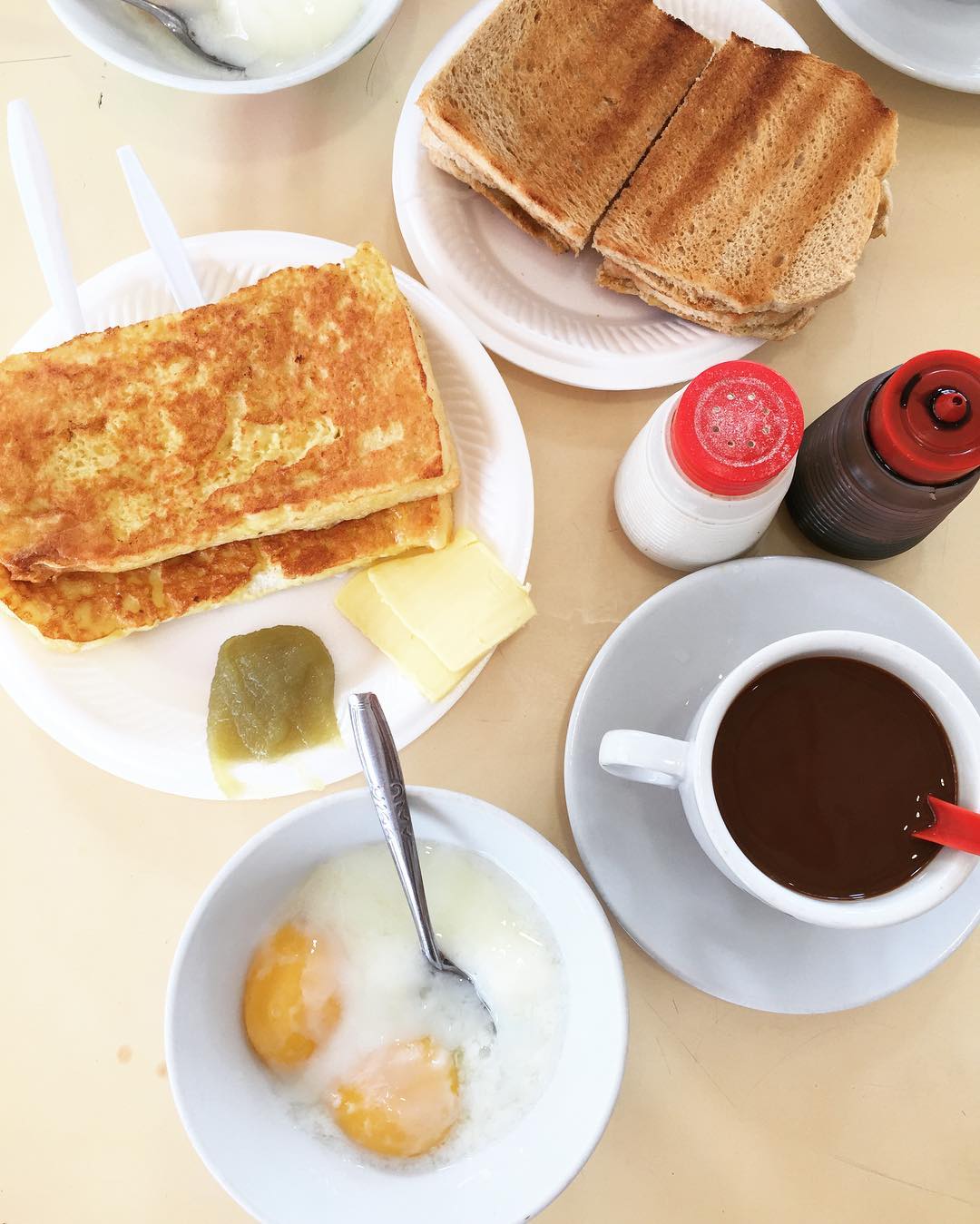 coffee hut kaya toast