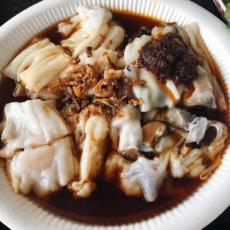 freshly made chee cheong fun - what to eat in old airport road food centre