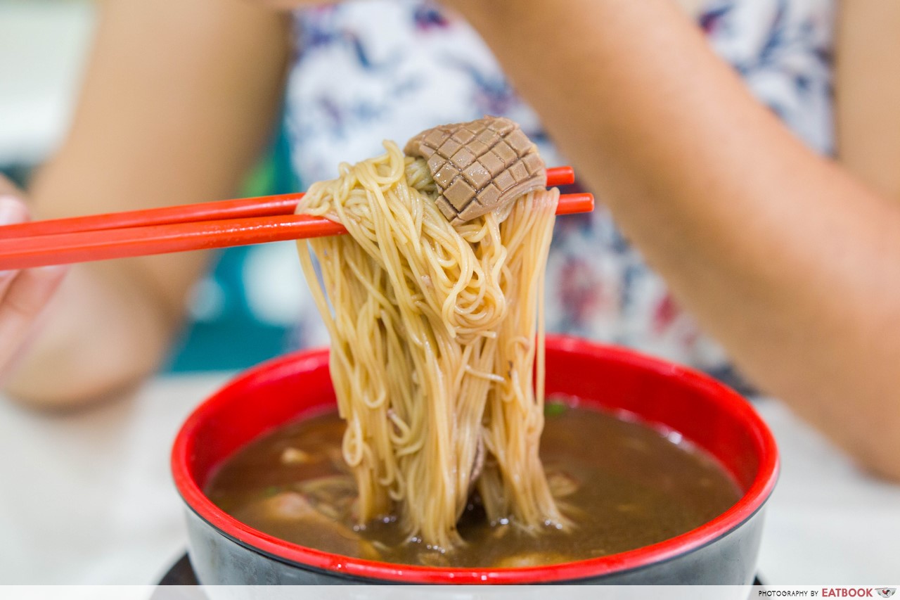 famous zi char - herbal mee sua