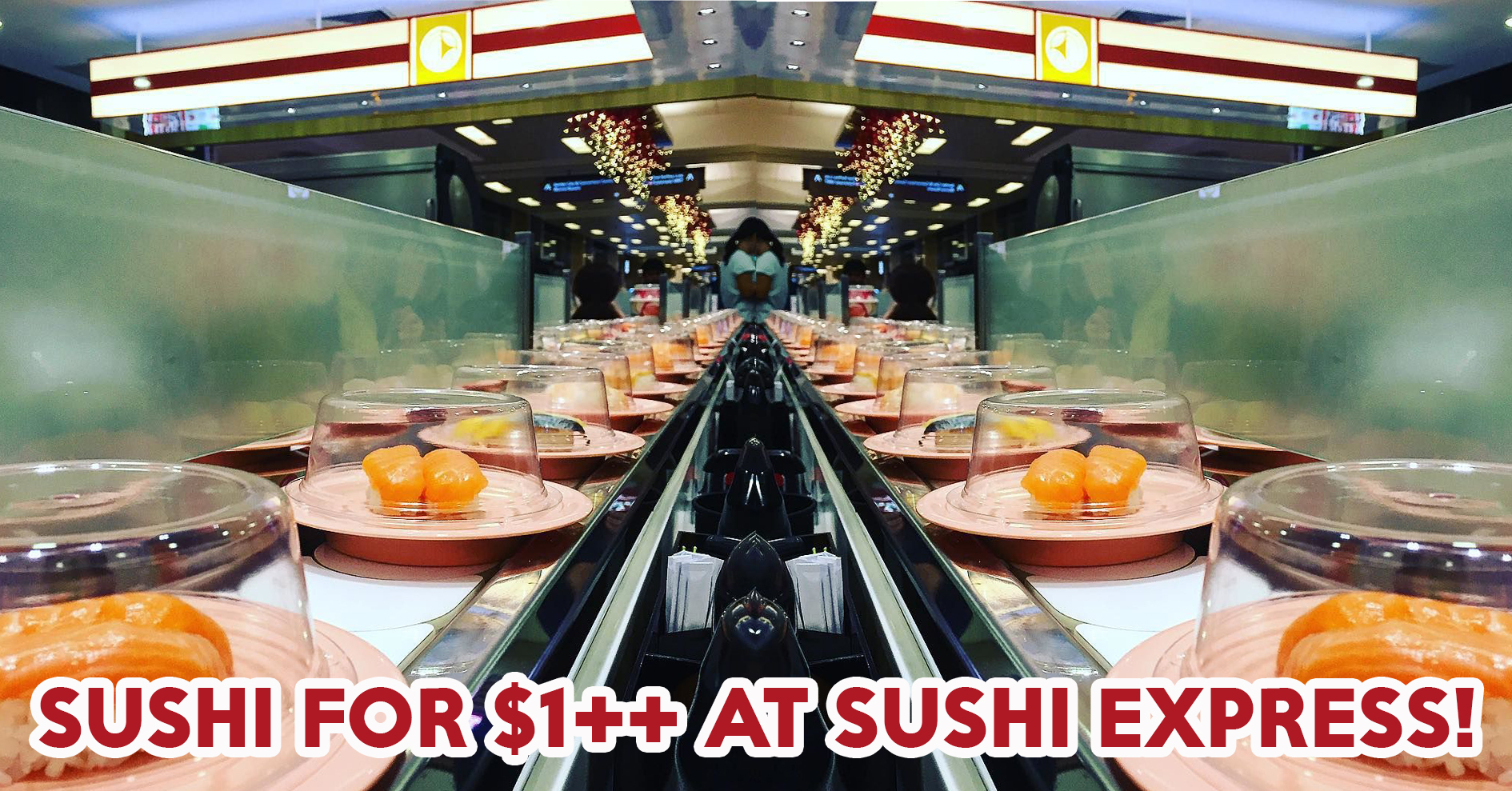 Sushi Express At Heartland Mall Is Having A 1 Per Plate Promo From 26 