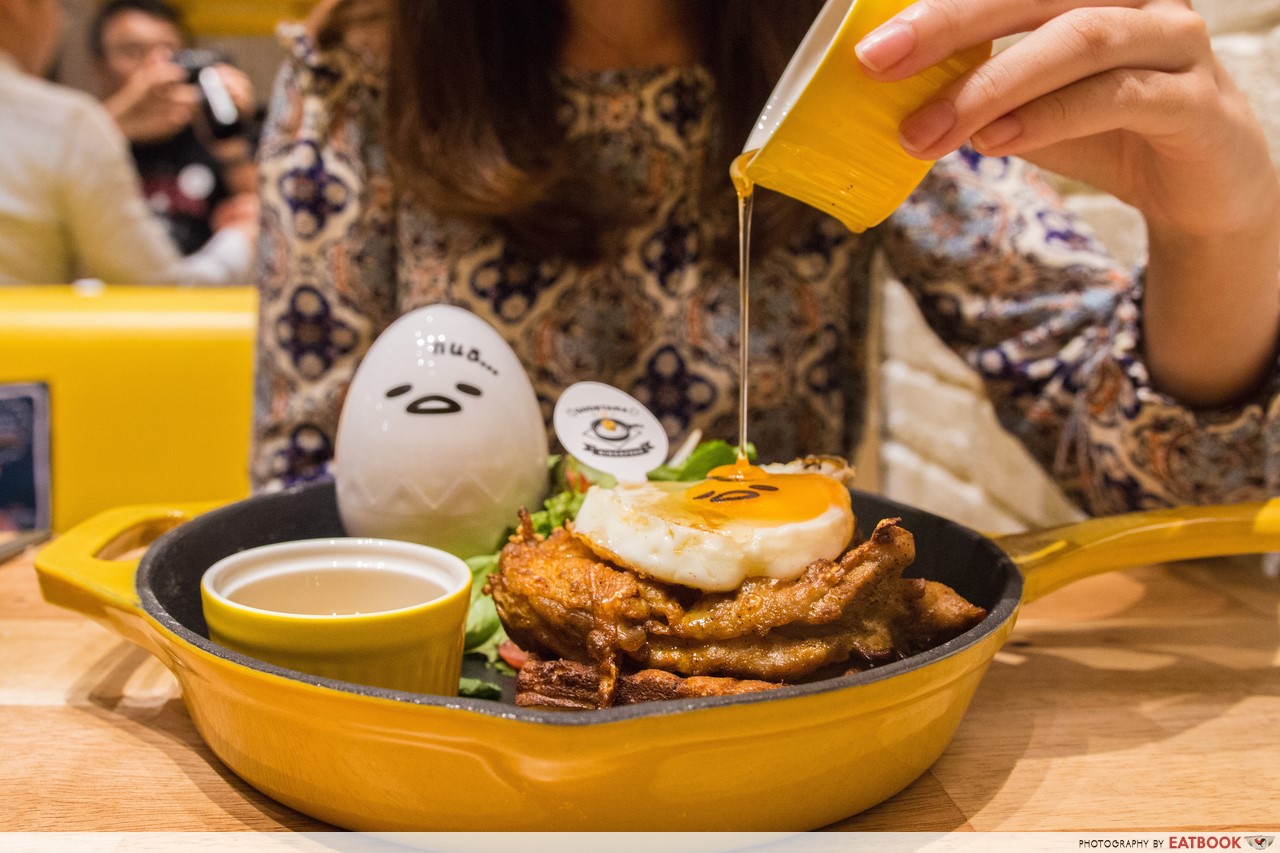 popular brunch cafes - gudetama cafe