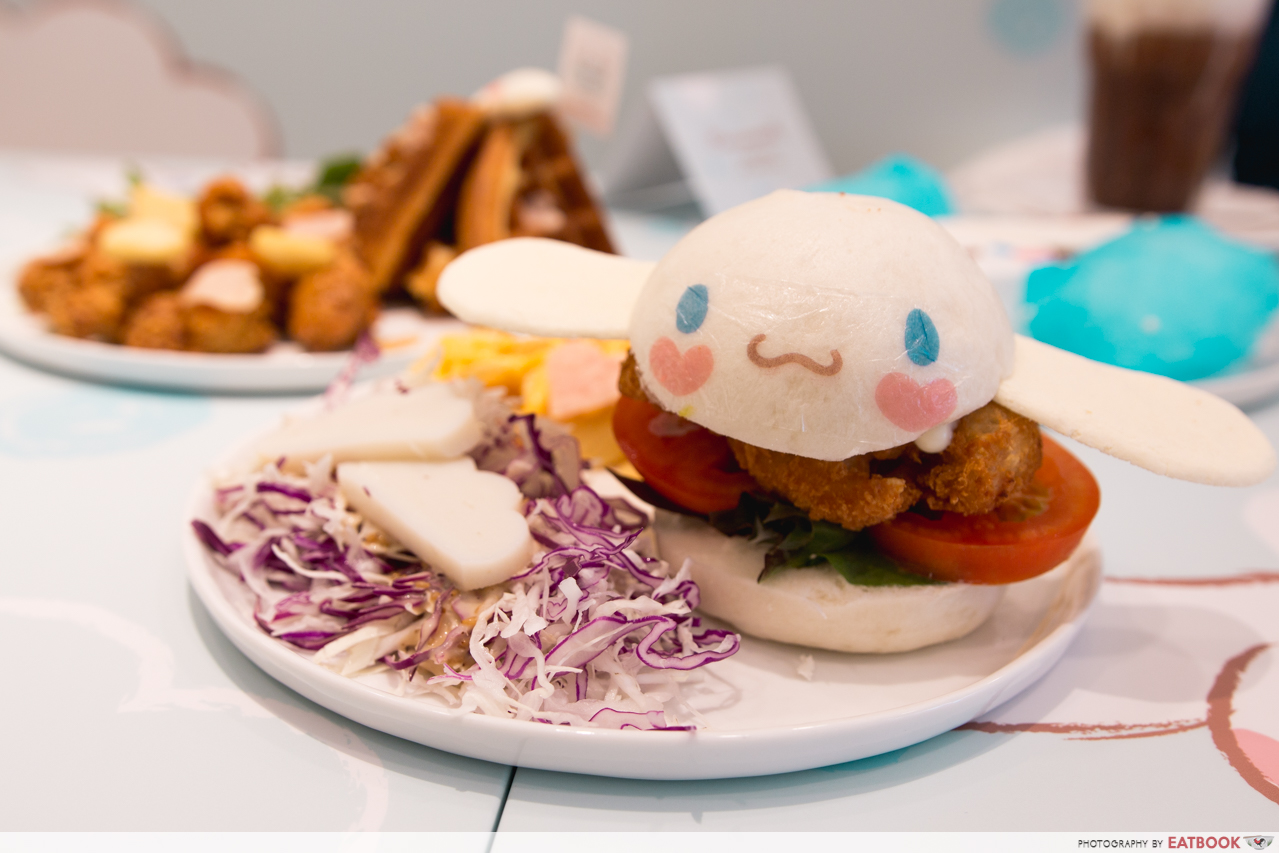 cinnamoroll cafe - burger